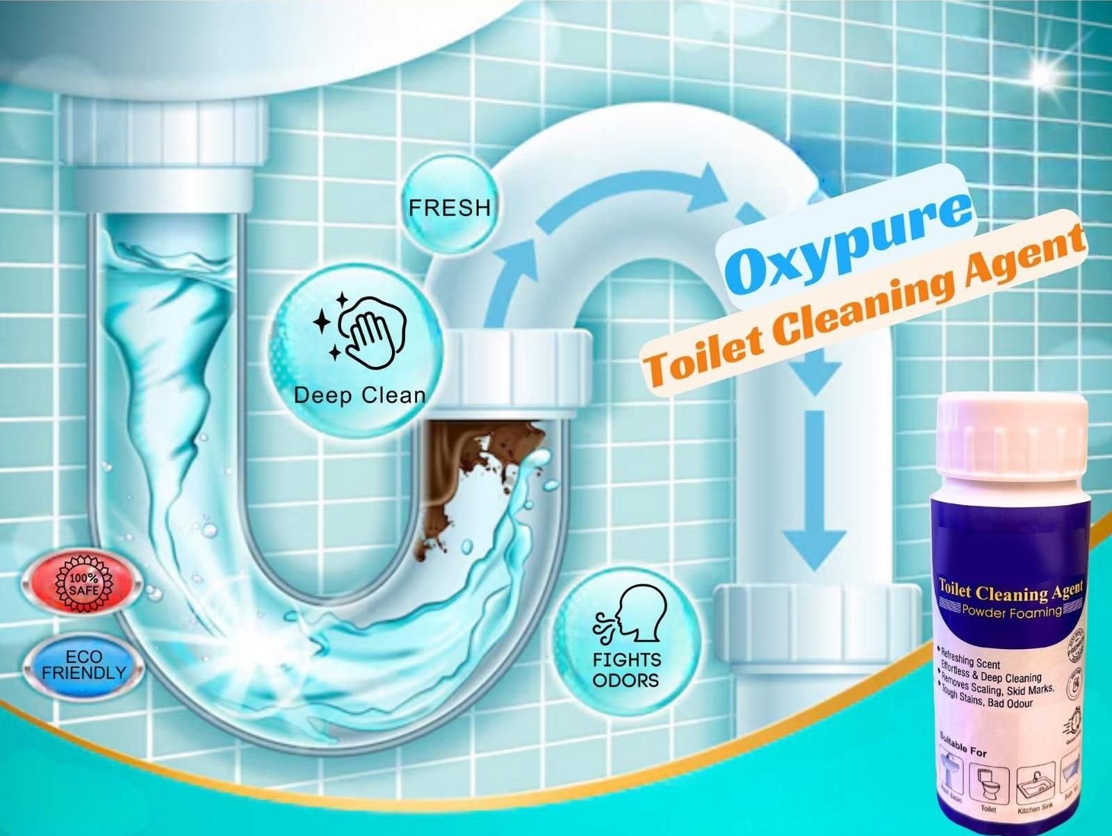 OxyPure Toilet Cleaning Agent 100 gm (Pack of 2)