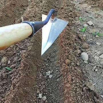 2-in-1 Triangle Weed Remover & Soil Loosening Gardening Tool