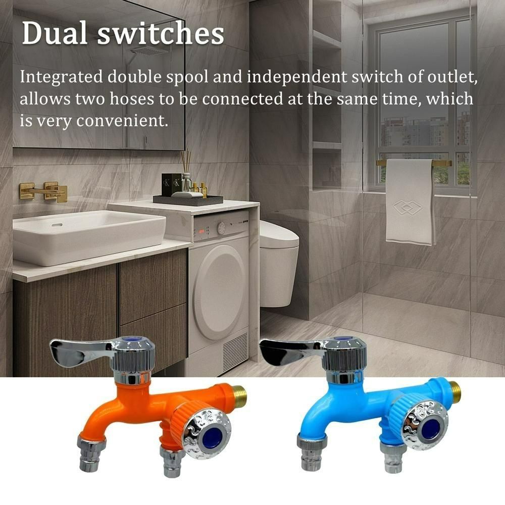 Dual Control 2-in-1 Multi-Functional Faucet